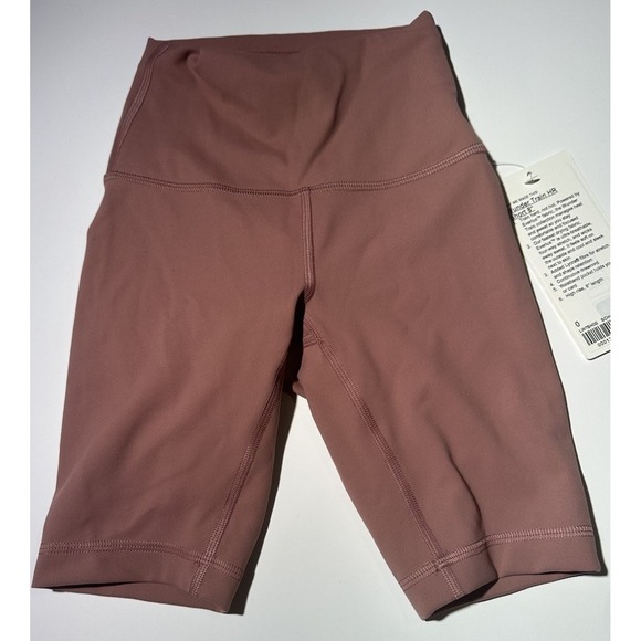 Lululemon wunder train high rise short 8" color Spiced Chai SZ 0 - Picture 1 of 5